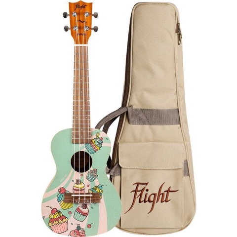 Flight Concert Ukelele - Art Series - Cupcake