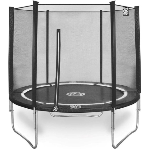 Game On Sport Jumpline Trampoline 305 cm Zwart met veiligheidsnet