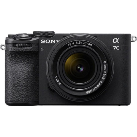 Sony Systeemcamera A7C II + Allround lens 28 - 60 mm Zwart