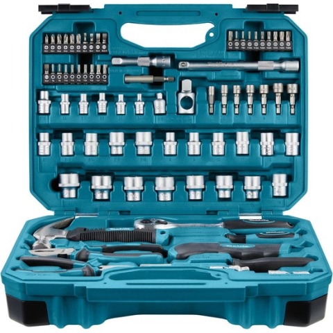 Makita E-10899 Handgereedschapset 76-delig in Koffer