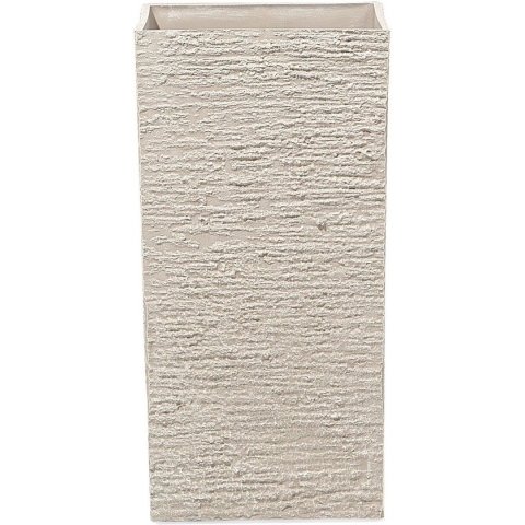 GAZA - Plantenbak - Beige - 30 cm - Stenenmix