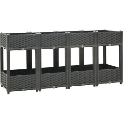 vidaXL-Plantenbak-verhoogd-160x40x71-cm-polypropyleen