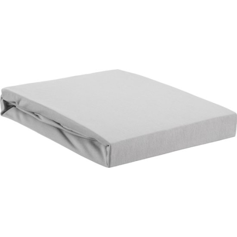 Beddinghouse Jersey Stretch - Splittopper Hoeslaken - 180 x 200 cm - Lichtgrijs