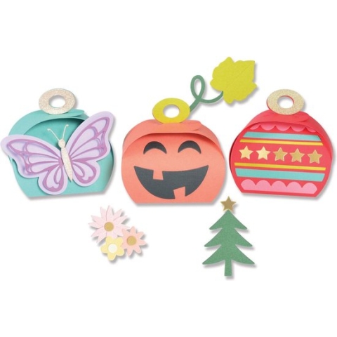 Sizzix Thinlits Die Set Holiday Gift Boxes