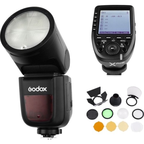 Godox Reportageflitser V1 X-Pro Trigger Accessoires Kit voor Nikon