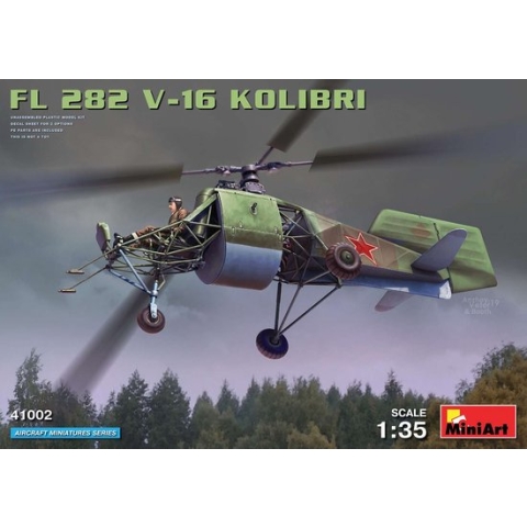 1:35 MiniArt 41002 FI 282 V-16 Kolibri Plastic Modelbouwpakket
