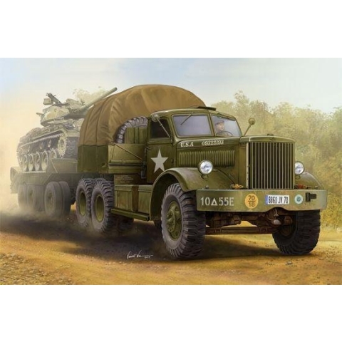 1:35 I Love Kit 63501 M19 Tank Transporter with Hard Top Cab Plastic Modelbouwpakket