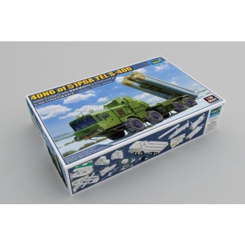 1:35 Trumpeter 01057 40N6 of 51P6A TEL S-400 Plastic Modelbouwpakket