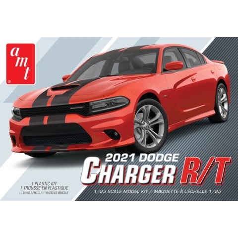1:25 AMT 1323 2021 Dodge Charger R/T Plastic Modelbouwpakket
