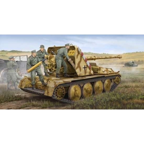 1:35 Trumpeter 05550 German 8.8cm PAK-43 Waffentrager Plastic Modelbouwpakket