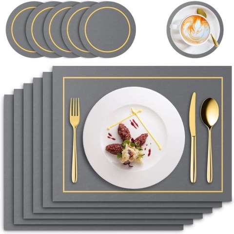 Placemats Set / High-quality placemat