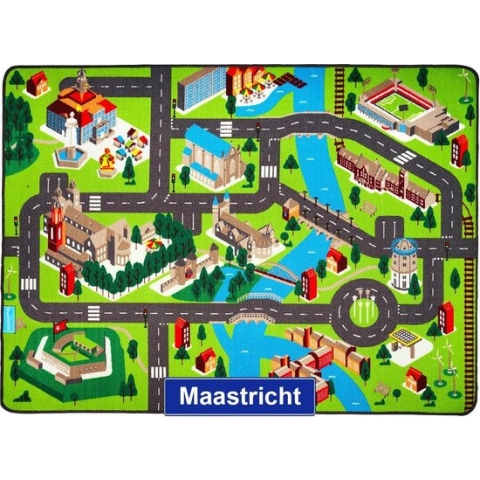 Jouw Speelkleed Maastricht - Verkeerskleed - Speeltapijt.