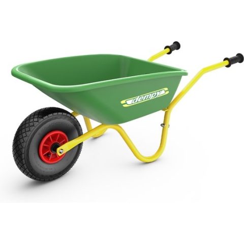 BERG Dempy Kinderkruiwagen - Groen/Geel