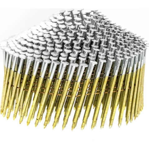 Coilnagels 2.1 x 45 mm Ring Galv. Conisch - 12.600 stuks