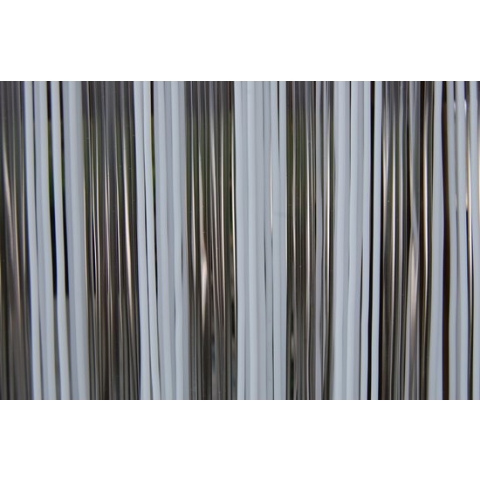 Vliegengordijn Trento 2, 100x230 cm, wit-transparant