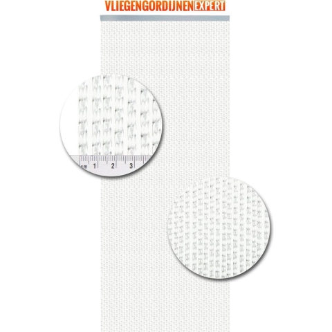 Vliegengordijnenexpert Lucca - Vliegengordijn - 92x210 cm - Transparant