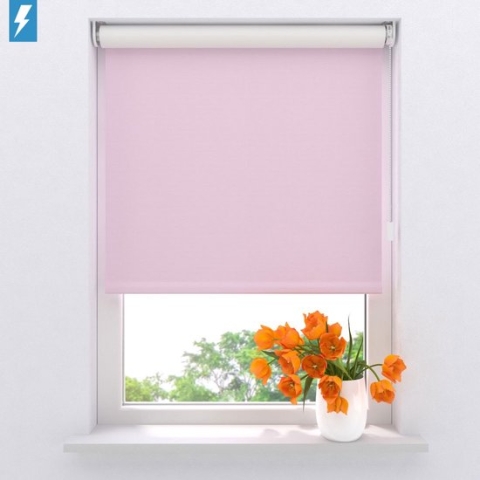 Elektrisch rolgordijn Easy Verduisterend - Pink - 60 x 190 cm - CMD-03