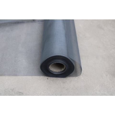Rol Glasfiber Horgaas Grijs 80 cm breed / rol 30 meter