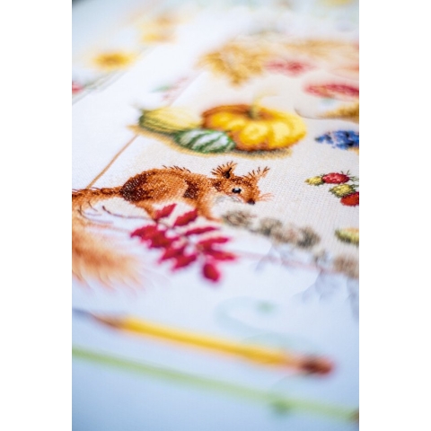 Borduurpakket 4 Seasons - Marjolein Bastin (Lanarte)