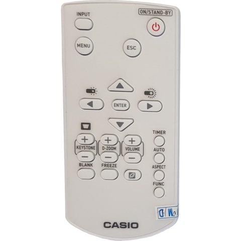 CASIO XJ-V110W Afstandsbediening, Artikelcode YT-151