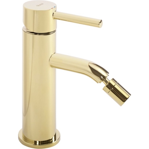 REA Lungo Bidetkraan - Laag Model - Glans Goud