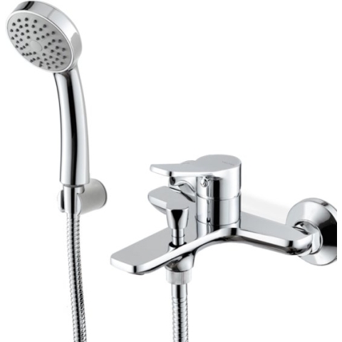 Vema Timea badkraan compleet met handdouche en slang chroom V16081.B0.010