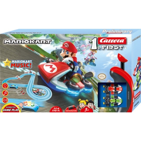 Carrera First Nintendo Mario Kart - Racebaan - 2,9m - 14-delig - Mario vs. Yoshi