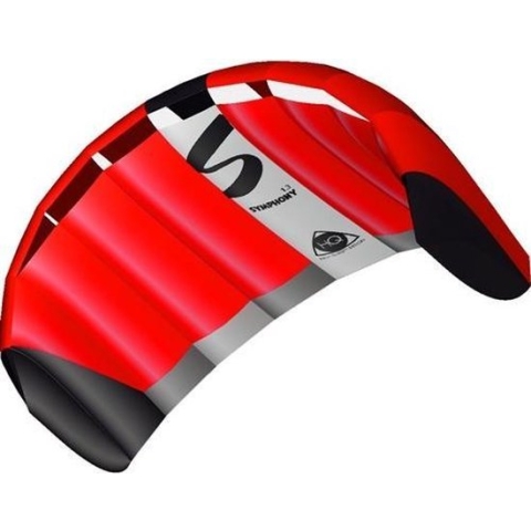 Hq Kites Tweelijnsmatrasvlieger Symphony Pro 1.3 Neon Red 130 Rood
