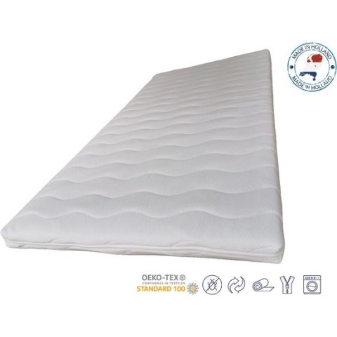 Topdekmatras - Topper - Comfortschuim SG40 - Op Maat - 110x140 - 8 cm
