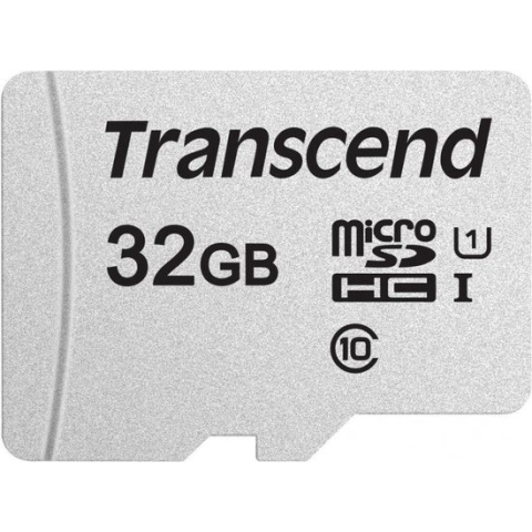 TRANSCEND - Transcend 300S Flashgeheugen 32 GB MicroSDHC Klasse 10 UHS-I - No Adapter - TS32GUSD300S