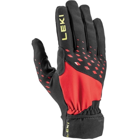 Leki Ultra Trail Storm Handschoenen Rood,Zwart 9.0 Man