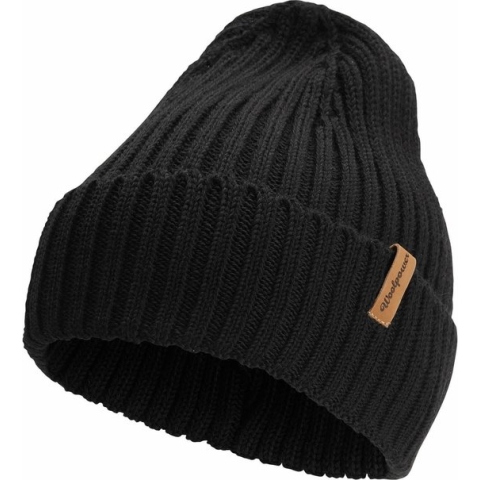 Beanie Rib - Zwart