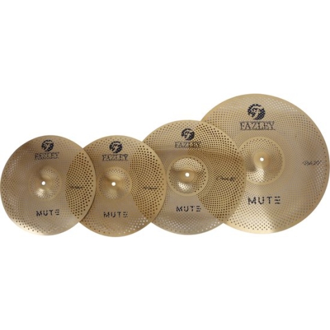 Fazley CYM-Mute-G Low Noise bekkenset goud 14-16-20