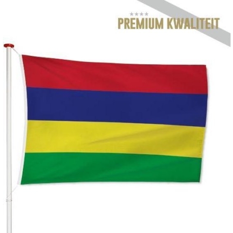 Mauritiaanse Vlag Mauritius 200x300cm - Kwaliteitsvlag - Geschikt voor buiten