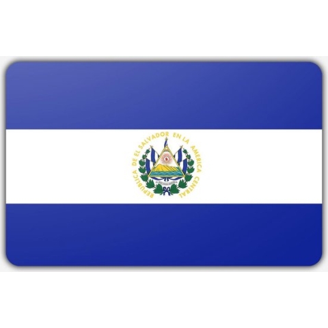 Vlag El Salvador - 200x300cm - Polyester