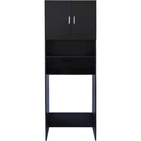 Wasmachine kast ombouw meubel - zwart