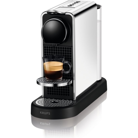 Krups Nespresso Citiz Platinum XN610D - Koffiecupmachine - Stainless Steel