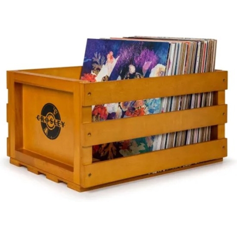 Crosley LP Opberg Krat - Acorn