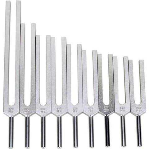 Stemvorken Sacred Solfeggio reeks - 14.5-24.5 - Aluminium - S