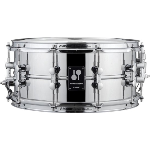Sonor Kompressor Steel 14x6.5 snaredrum - Snaredrum