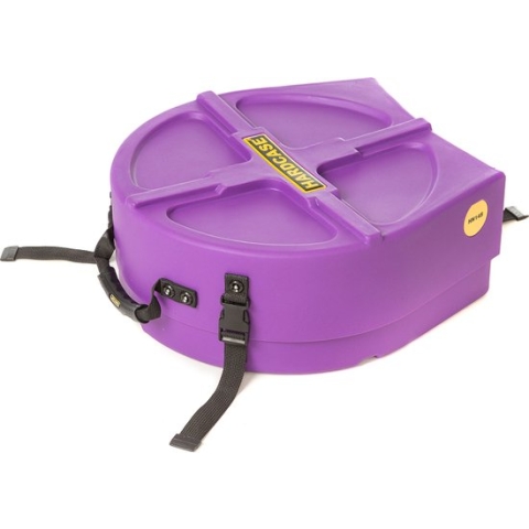 Hardcase HNP14S-PU - Koffer voor 14 inch snaredrum, paars