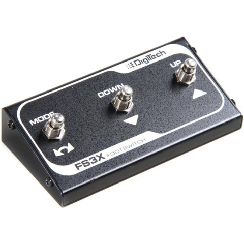 FS 3 X 3-fach Footswitch voor alle DIGITECHModelle wie FS300