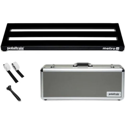Pedaltrain Pedaltrain Metro 24 with Hard Case - Koffer voor effect-units