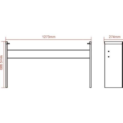 Fazley FSP-ST1-BK onderstel voor FSP-200-BK
