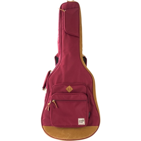 Ibanez IAB541 Powerpad Western Wine Red - Tas voor akoestische gitaren