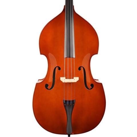 Contrabas Schneider MB-44-PY 4/4 esdoon inclusief tas en strijkstok