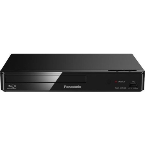 Panasonic DMP-BDT167EF - DVD/Blu-ray-speler - 3D - Zwart
