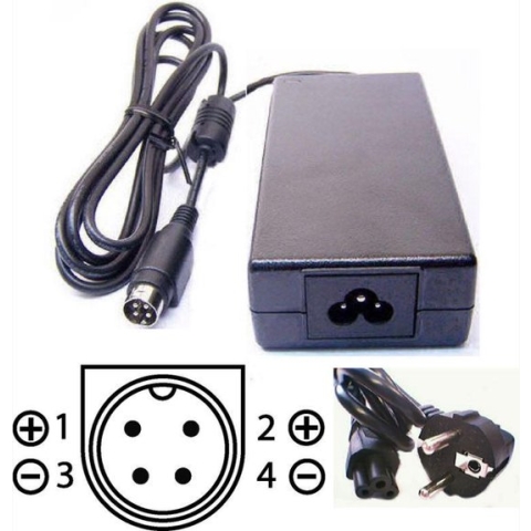 Voedingsadapter 12V / 6A / 72W - 4-pins