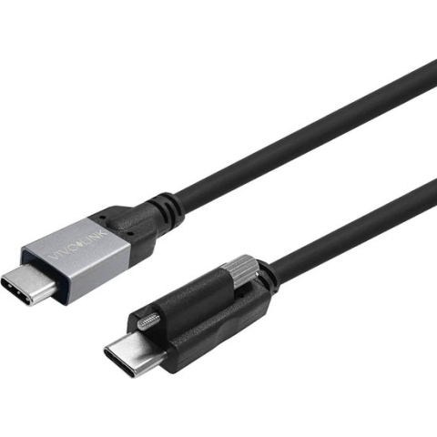 Vivolink PROUSBCMMS3, 3 m, USB C, USB C, USB 3.2 Gen 2 (3.1 Gen 2), 20000 Mbit/s, Zwart