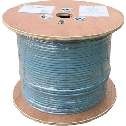 DINTEK - 305m kabel - CAT6A - U/FTP LSZH - Dca - blauw - 1105-06026